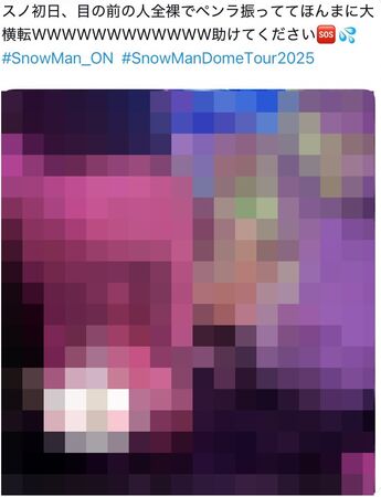 ▲▼snow man演唱會。（圖／翻攝自X）