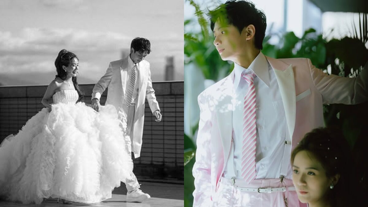 ▲▼金陽婚紗照。（圖／翻攝自Instagram／9__bibi）