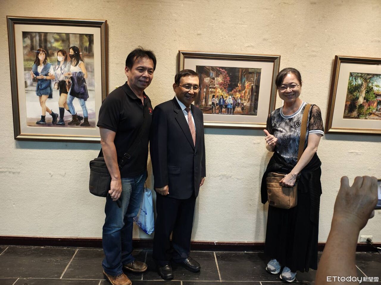 郭宗正水彩創作展開幕 醫術與藝術溫度兼具撫慰病友