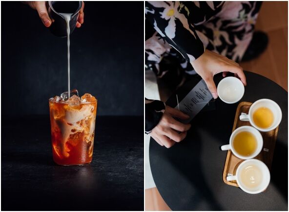 ▲標榜精品茶飲的BLIKE大里Lab店在台中開幕。（圖／品牌提供）