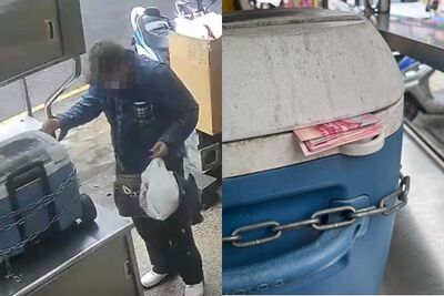 神秘阿伯送幸福？林口地瓜球攤遭連2次偷塞錢　老闆夫妻嚇爛求停