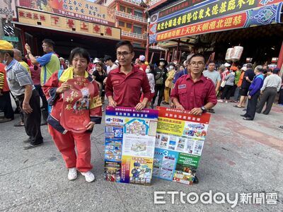 媽祖遶境進下營！消防隊進駐廟口宣導防火　爆竹安全成焦點