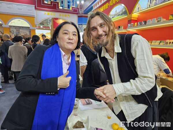 ▲▼國民黨立委陳玉珍16日出席茶博會。（圖／記者陳冠宇攝）