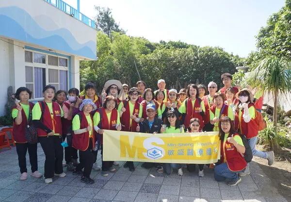▲敏盛醫療體系50週年響應ESG淨灘護海洋