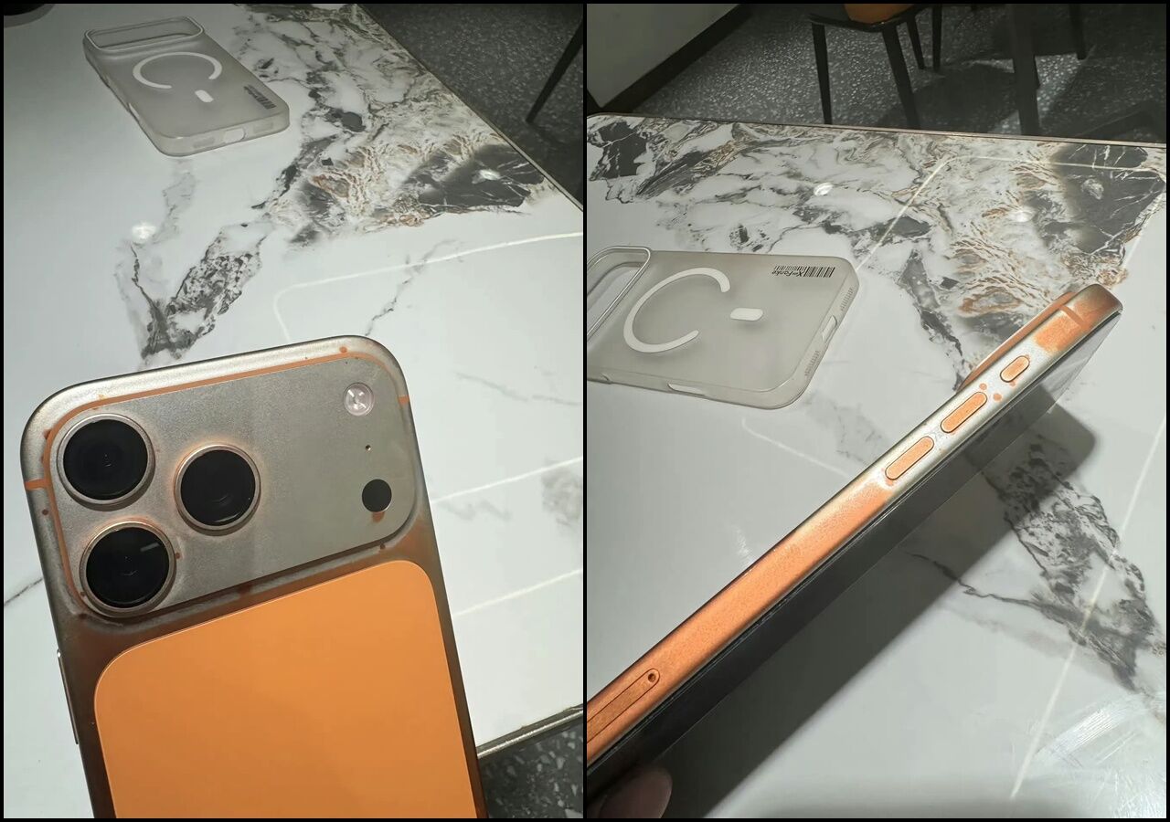 iPhone 17 Pro又傳災情　濕紙巾一擦「宇宙橙大掉漆」照片曝光