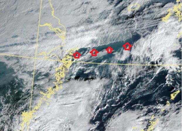 「雲街」現蹤！　1圖看強冷空氣南下中