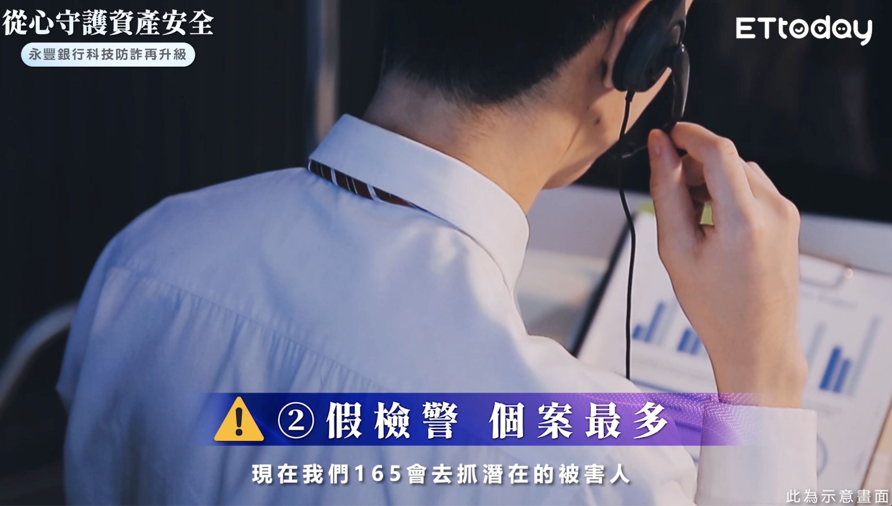 ▲▼永豐銀行,科技防詐,升級。（圖／取自影片）