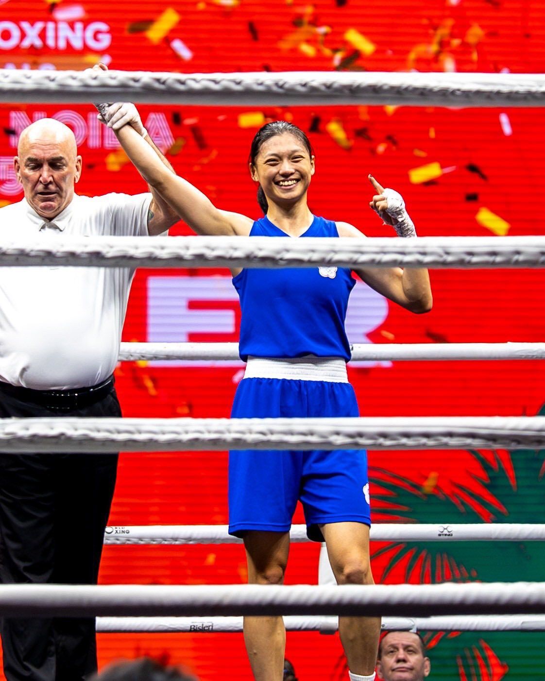 ▲郭怡萱挺進4強。（圖／翻攝臉書風拳）