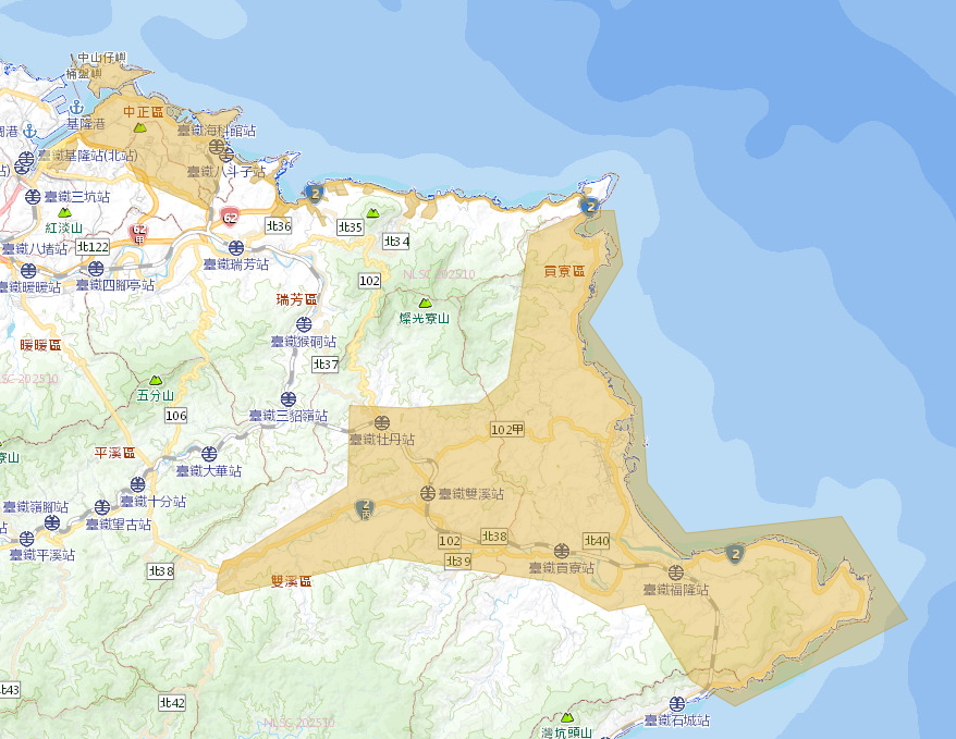 ▲▼快儲水！北部3縣市「大範圍停水」23小時　貢寮、雙溪全區停止。（圖／台水）