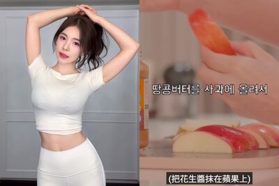 李多慧25年體重48kg不變！　曝光秘訣「蘋果配花生醬」自製果昔代餐