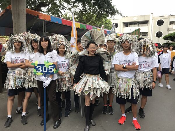 ▲班導黃琬瑜變裝。（圖／黃琬瑜提供）