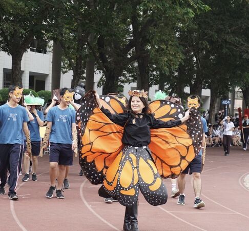 ▲班導黃琬瑜變裝。（圖／黃琬瑜提供）