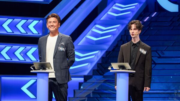 ▲▼《哈！真相大白了》巫苡萱（左）與徐凱希同上節目談過往租屋教訓。（圖／公視提供） 