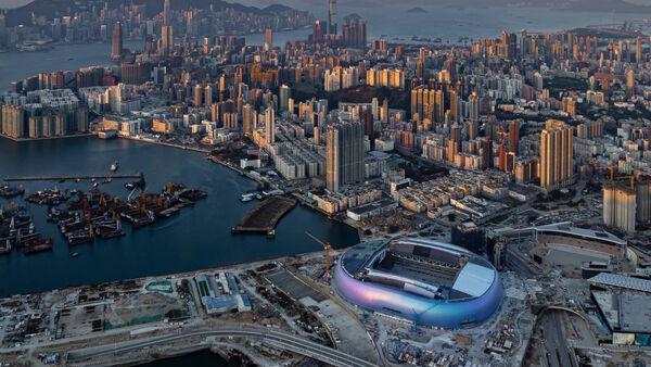 ▲香港啟德體育園,啟德體育館。（圖／港旅局提供）