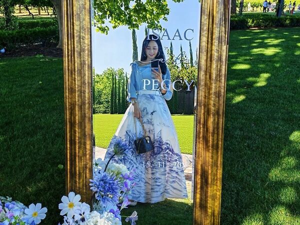 陳喬恩喝喜酒穿搭滿分　百萬AP錶搶眼