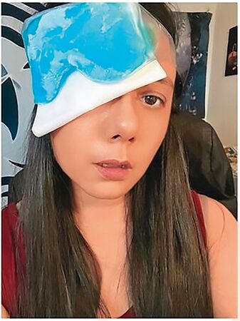 奮力抗病魔／獨家！甲狀腺引發眼疾　高慧君動3次手術恐失明