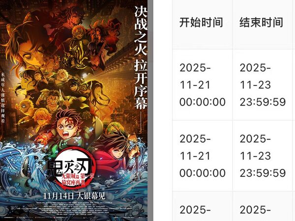 大陸驚傳20日撤檔《鬼滅之刃》！網「還沒看別撤呀」關鍵密鑰發了