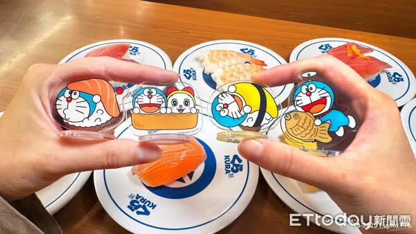 ▲藏壽司再推3波哆啦A夢滿額贈。（圖／藏壽司提供）