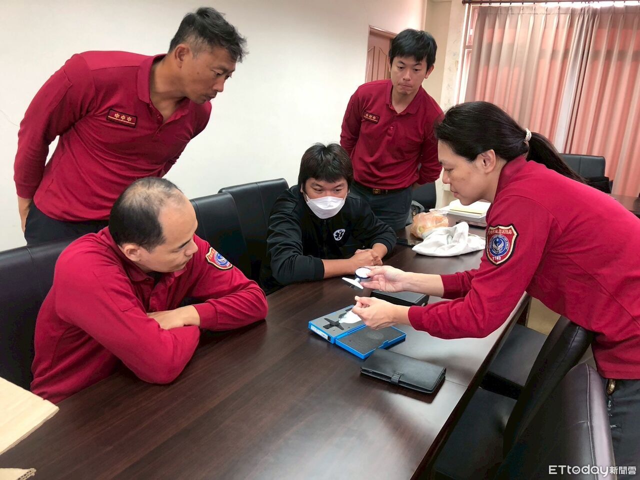 南消四大隊辦安檢講習! R型受信總機實作上手強化安檢戰力