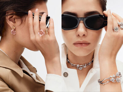 Dior玫瑰珠寶綻放迷人光彩　粉紅石英款好浪漫