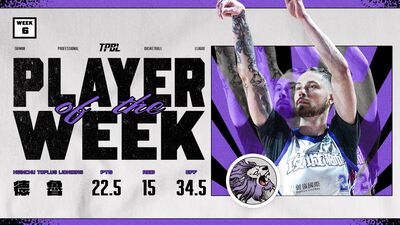 德魯攻防宰制TPBL助攻城獅連勝　效率值34.5獲頒單周MVP