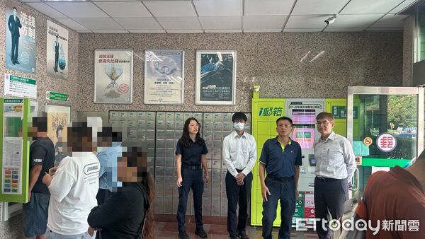 ▲▼花蓮新城警分局全面提升警戒層級，加強轄內各銀行、郵局及ATM巡邏。（圖／新城警分局提供，下同）