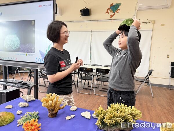 ▲金車與俊逸基金會攜手推動永續教育，走入4所台南校園吸引370名師生參與。（記者林東良翻攝，下同）