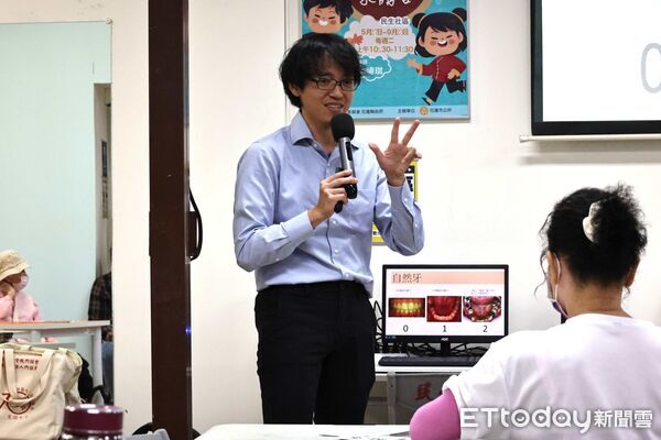 ▲▼愛唱歌有好口腔，醫師葉梓賢提醒，口腔肌力是健康關鍵。（圖／門諾醫院提供，下同）