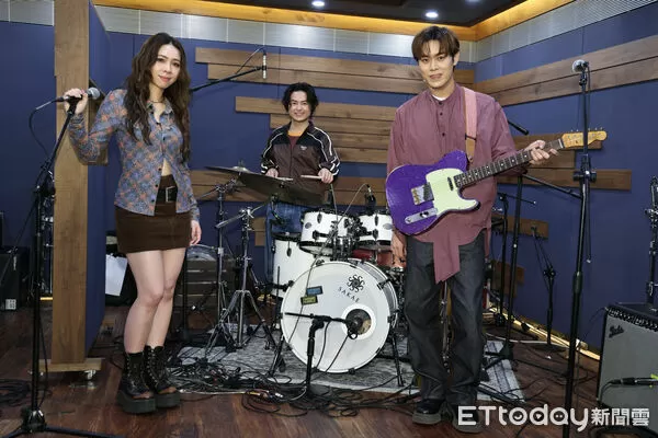 ▲▼  告五人入圍第62屆金馬獎最佳原創電影歌曲練團媒體探班，嘉賓江齊-告五人。（圖／記者黃克翔攝）