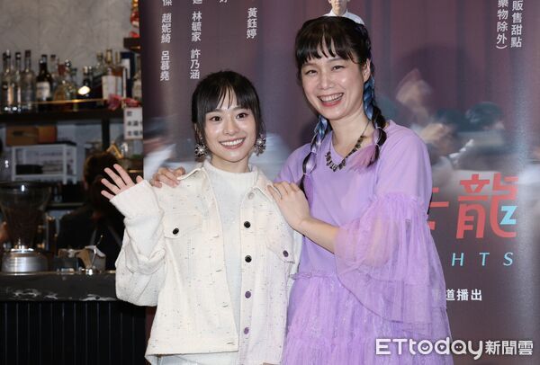 ▲▼ 公視人生劇展《晚安，瑪卡龍》演員許莉廷,許乃涵。（圖／記者鄭毓齡攝）