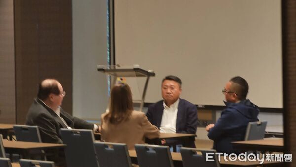 ▲▼藍白主席會面事前場勘。（圖／記者呂佳賢攝）