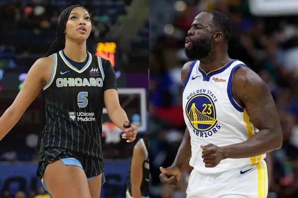 ▲▼WNBA球星瑞絲、勇士格林。（圖／達志影像／美聯社）