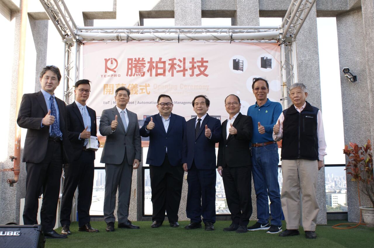 打進美國半導體供應鏈!臺中青創「騰柏科技」用「智慧倉儲」站上國際舞台