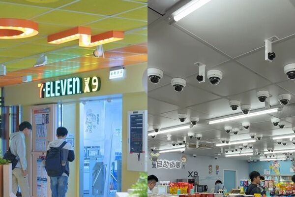 7-11無人商店「天花板攝影機140支」全場愣:密集恐懼症!用意曝光