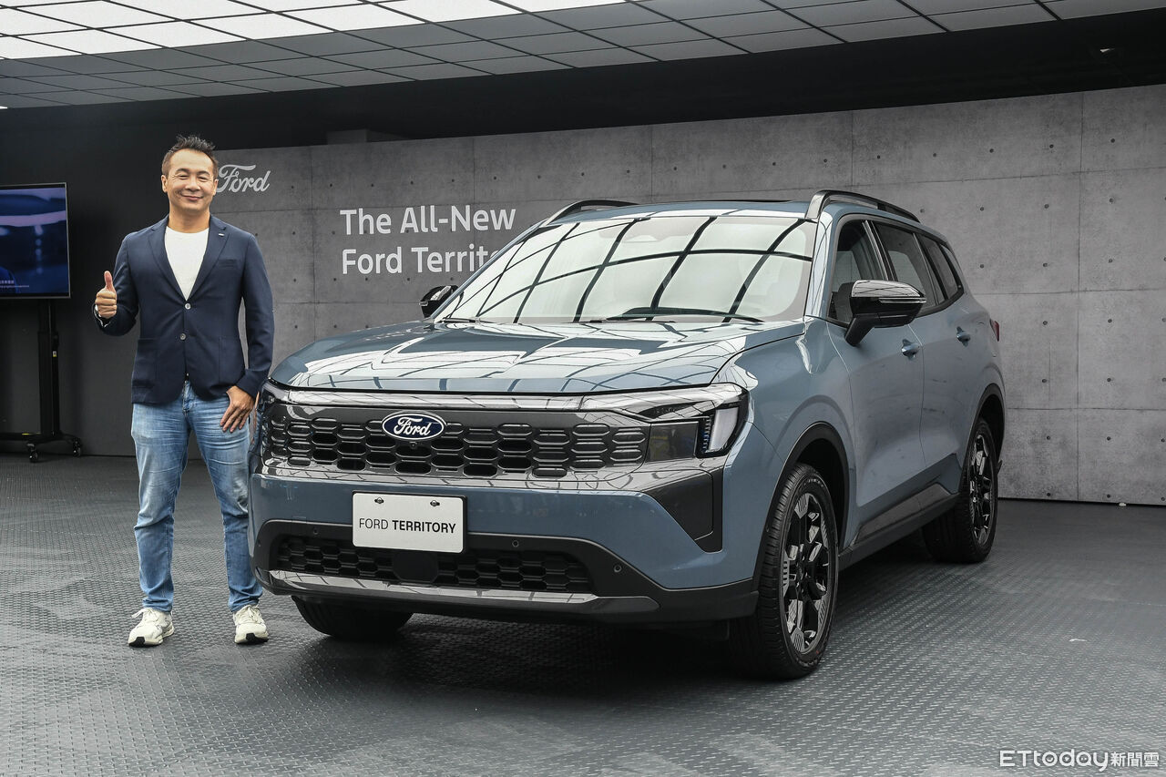 ▲福特六和國產Territory全新休旅現身！且開價頗有競爭力。（圖／記者徐煜展攝）