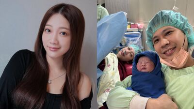 玉兔二寶生了！　湊成好字甜曬合照：我們是雙向奔赴