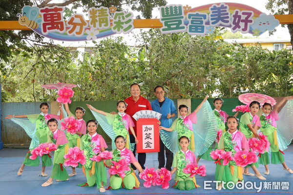 ▲▼ 東森慈善基金會送愛到台中萬豐國小,王令麟  。（圖／記者徐文彬攝）