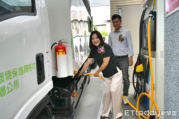 ▲北中寮加油站落成啟用，提升民眾加油便利性。（圖／馬文君服務團隊、南投縣政府提供）