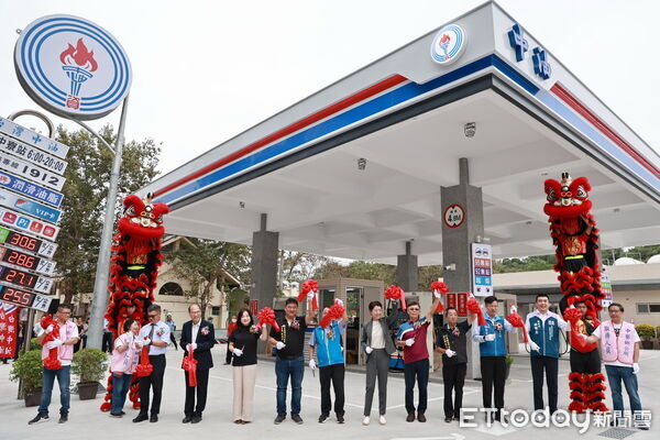 ▲北中寮加油站落成啟用，提升民眾加油便利性。（圖／南投縣政府提供，下同）