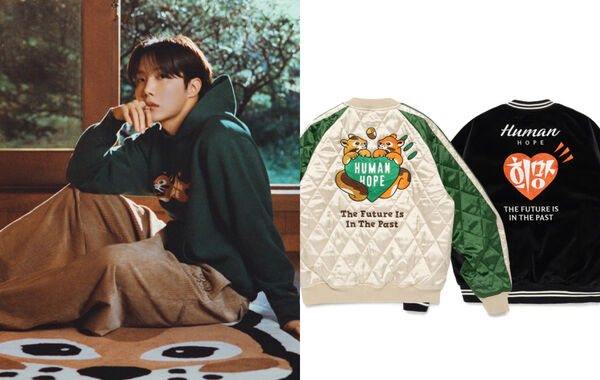 J-Hope化身潮流主理人！聯名Human Made10款限量松鼠單品超萌來襲