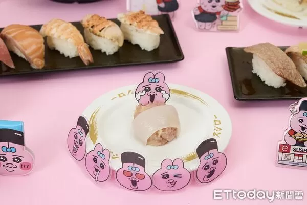 ▲壽司郎宣布與《褲褲兔》合作　聯名餐點送插卡、周邊加購價149元起。（圖／壽司郎提供）