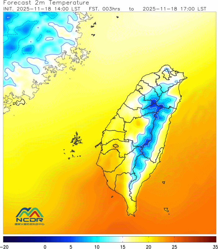 冷空氣抵達還會更冷！一張圖看一周天氣「雲霄飛車變溫」