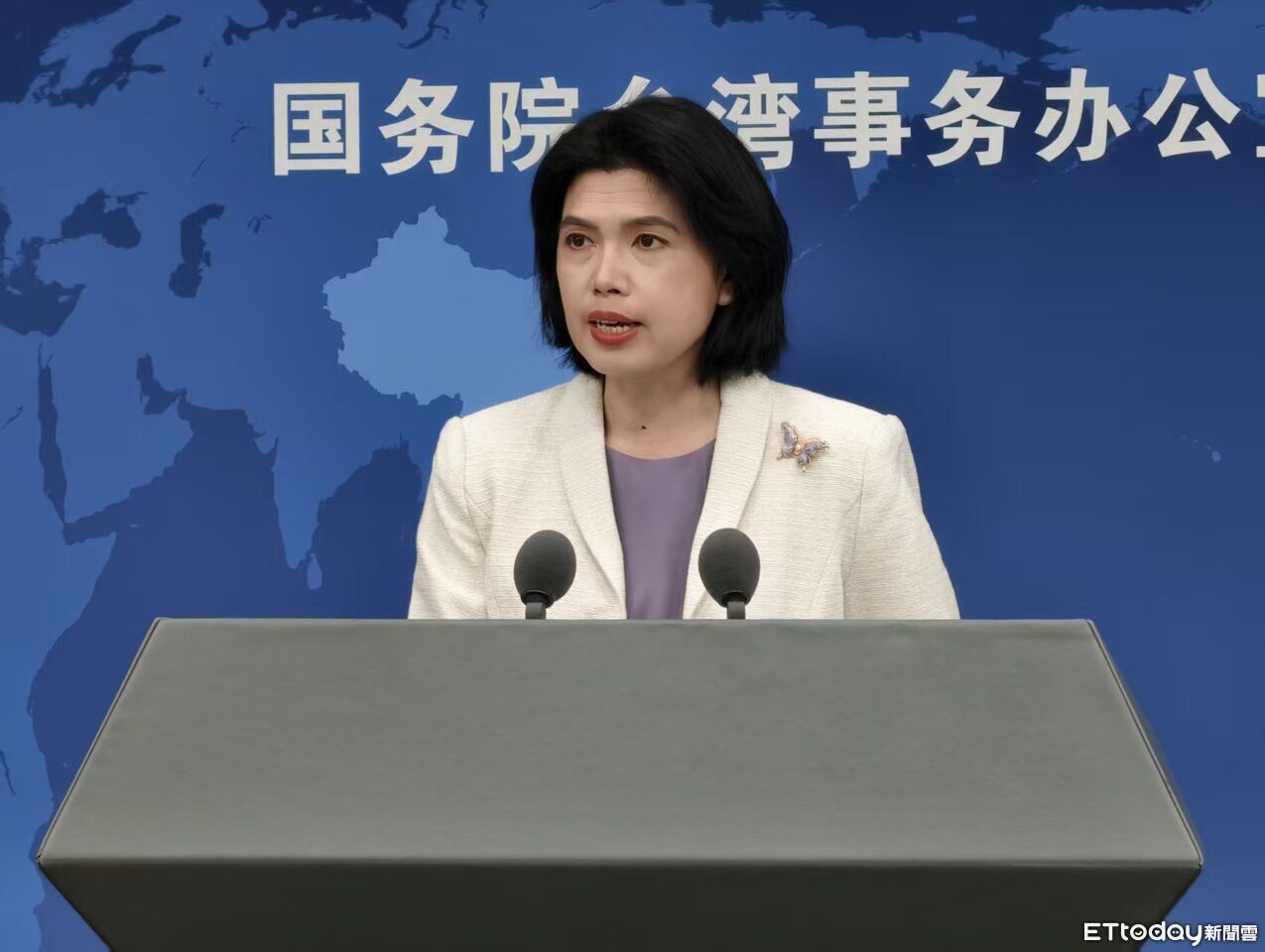 傳美要求我鉅額投資 國台辦:台灣模式純屬「跪美模式」