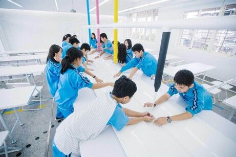 ▲▼新北市,教育,藝術,校園,城市,美學。（圖／新北市教育局提供）