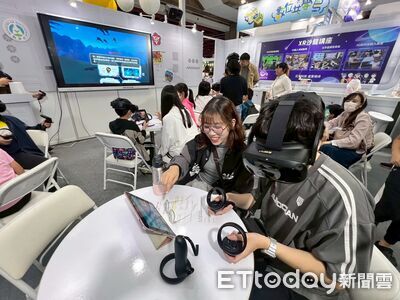 AI＋VR教學亮相教育科技展　南市領航教師示範沉浸式課堂