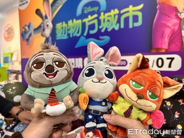 ▲▼7-ELEVEN推出「ZOOTOPIA動物方城市2」周邊快閃購。（圖／記者林育綾攝）
