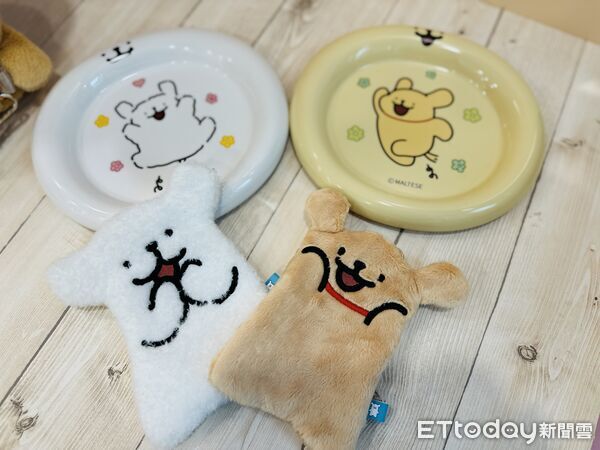 ▲▼7-ELEVEN推出韓國療癒IP「線條小狗」周邊。（圖／記者林育綾攝）