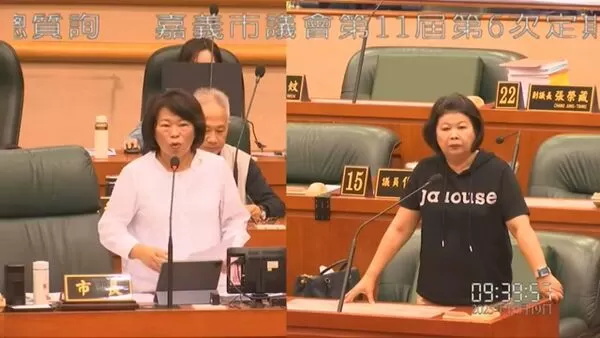 ▲▼             。（圖／翻攝自YouTube／嘉義市議會）