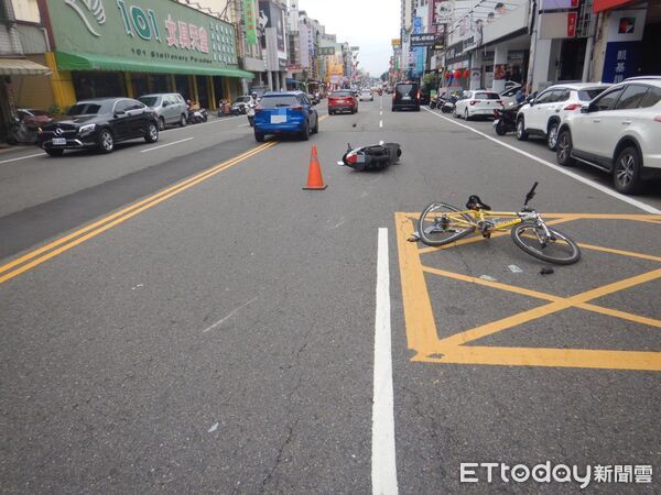 ▲▼大里4小時連續發生兩起嚇人意外。（圖／民眾提供，下同）