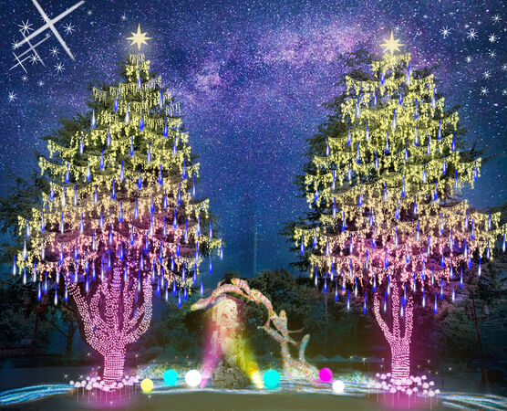 ▲2024山谷燈光節。（資料照／參山處提供）